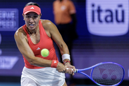 La tenista de 31 años disputó su partido de torneo Masters 1000 número 40. Jugará la final contra la # 1 Sabalenka.