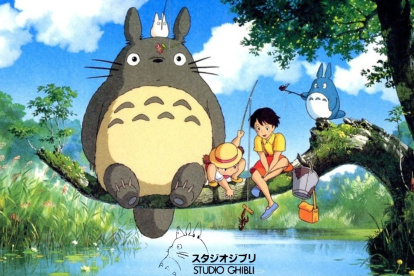 Mi vecinoTotoro es una de las películas insignias del Estudio Ghibli; de hecho, su emblemático personaje forma parte de su logo.