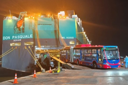 La SENAE liberó los 14 trolebuses pendientes.