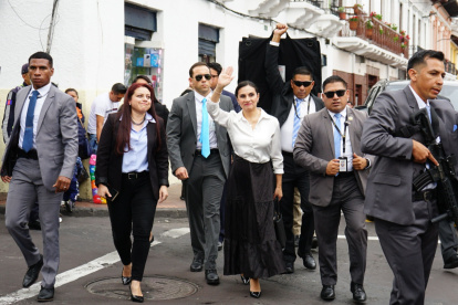 La vicepresidenta Verónica Abad perdió sus derechos de participación con sentencia del TCE.