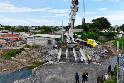 Obras. Se espera que las estructuras ayuden una veintena de barrios.