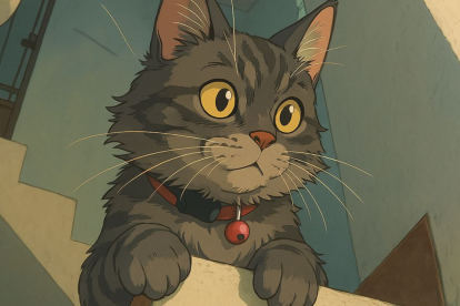 Tito, recreado al estilo Ghibli con IA.