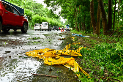 El accidente dejó varias víctimas en plena vía a la costa