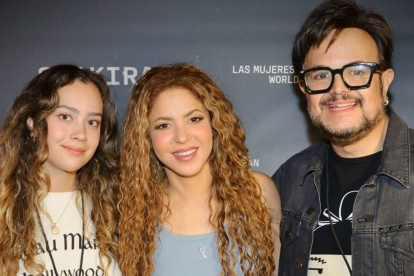 Shakira y Aleks Syntek.