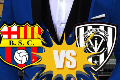 Barcelona SC vs Independiente del Valle, historia dentro y fuera de la cancha. El traje de Segundo Castillo en azul y negro fue una polémica