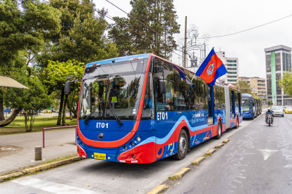 Los 46 trolebuses circularán desde este 31 de marzo de 2025.