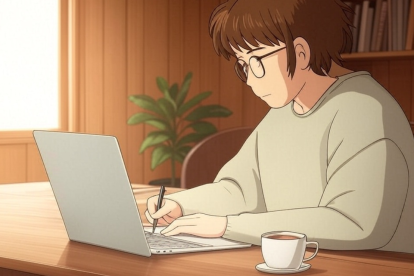 Imagen creada por inteligencia artificial al estilo Ghibli