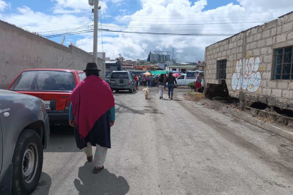 En el barrio La Unión hay diferencias entre vecinos por la obra en el sector de la cancha.