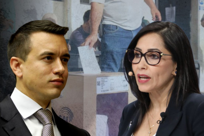 Daniel Noboa y Luisa González se enfrentarán nuevamente en las urnas.