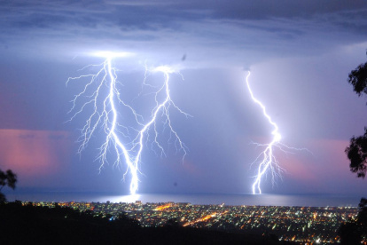 Referencial. Guayaquil ha experimentado tormentas eléctricas en los últimos días.