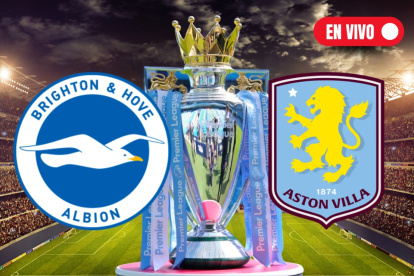 Brighton y Aston Villa chocarán en la fecha 30 de Premier League.
