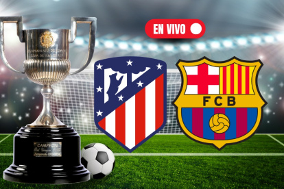 Atlético Madrid y FC Barcelona chocan en la Copa del Rey.