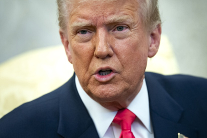 Fotografía de archivo del presidente de EE.UU., Donald Trump.