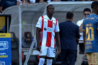 Ederson Castillo, volante de Liga de Quito.