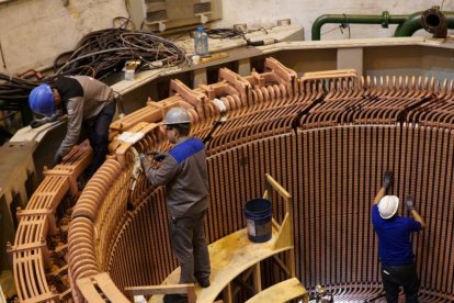 La Corporación Eléctrica del Ecuador concluyó el mantenimiento mayor de la Unidad de Generación 3 de la Central Molino, del Complejo Hidroeléctrico Paute, el 18 de marzo del 2025.