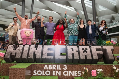 Actores de Una película de Minecraft