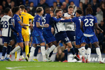Chelsea ganó 1-0 al Tottenham en la Premier League.