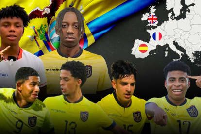 Ecuador sub 17 y sus refuerzos que juegan en Europa.