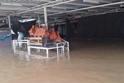 Así lucen las instalaciones de la Casa de la Cultura en Portoviejo.