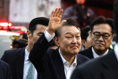 Fotografía de archivo de Yoon Suk-yeol, destituido como presidente de Corea del Sur.