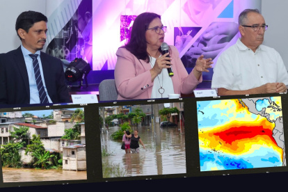 Expertos de la Espol analizaron la situación climática del país.