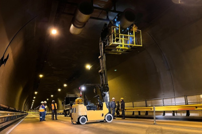 La inhabilitación del túnel Oswaldo Guayasamín está prevista hasta el 8 de abril.