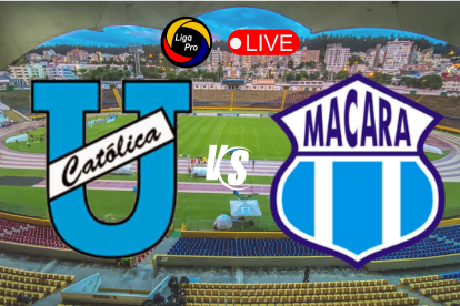 Universidad Católica y Macará se enfrentan en la séptima fecha de la LigaPro 2025.