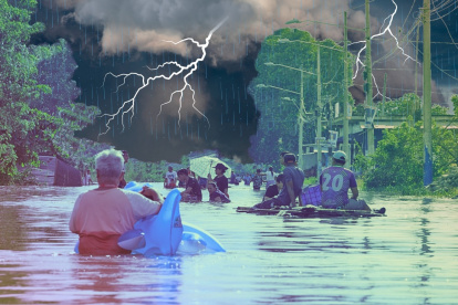 Algunas zonas del país han sufrido inundaciones