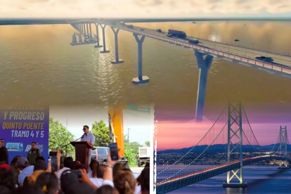 Postura. El ministro Luque detalló a EXPRESO el estado del Quinto Puente.