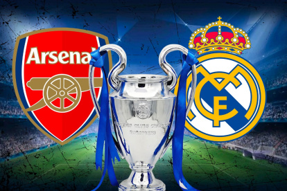 Arsenal y Real Madrid se enfrentan en los cuartos de final de la UEFA Champions League.