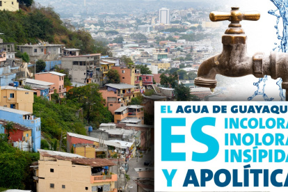 Esta frase está siendo difundida por Interagua y simpatizantes de la administración municipal