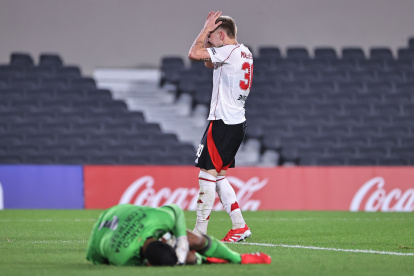 José David Contreras tapó el penal y fue la figura de Barcelona SC.