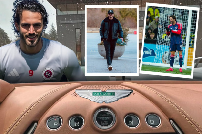 Leonardo Campana tiene un Aston Martin en Estados Unidos.