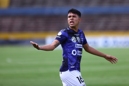 Kendry Páez no ha jugado oficialmente en Independiente del Valle en la temporada 2025
