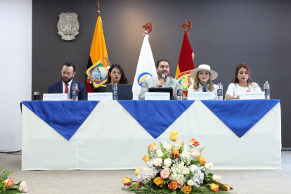 El Pleno del CPCCS es presidido por Andrés Fantoni.