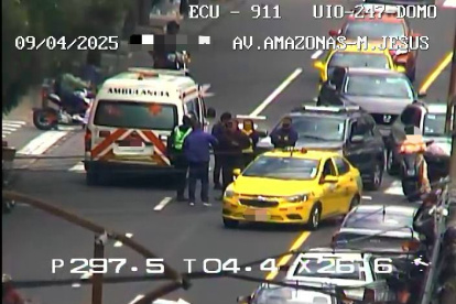 La av. Mariana de Jesús y Amazonas se inhabilitó parcialmente.