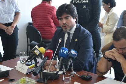 El ministro José De La Gasca acudió este 9 de abril a la Comisión de Seguridad.