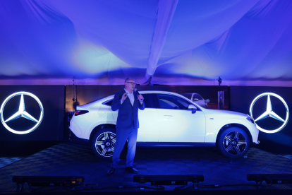 Andrés Cordero durante su presentación.