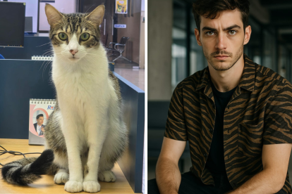 Así se vería Oreo si fuera un chico según ChatGPT.