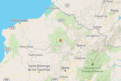 Temblor en Ecuador.