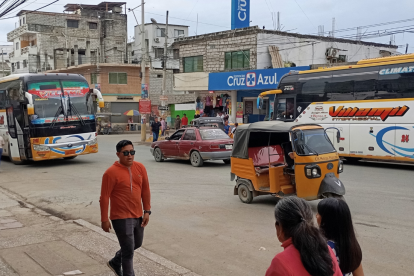 Situación. Actualmente, varios buses se parquean en las calles.