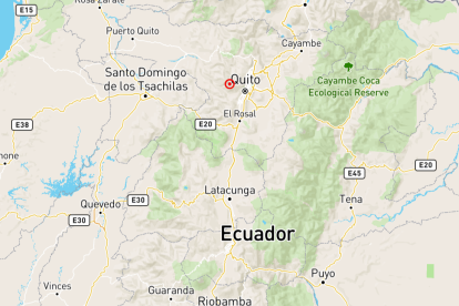 Temblor en Ecuador