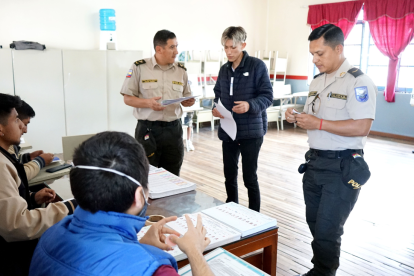 La Policía Nacional realizará varios operativos durante la jornada electoral