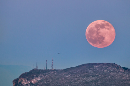 Foto referencial de Luna Rosa en Ecuador