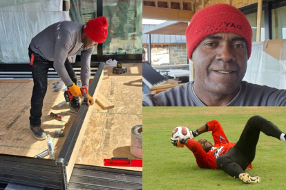 Erwin Ramírez vive en Utah de vez en cuando juega y asiste a escuchar la palabra de Dios.