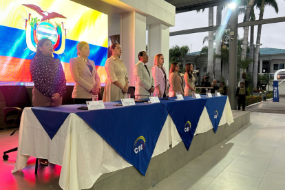 El CNE prometió transparencia en los comicios