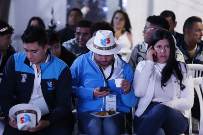 Ambiente de la Revolución Ciudadana en Quito.