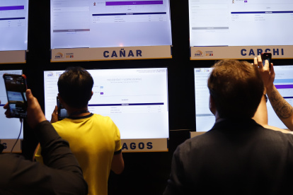 Atamaint dijo que la tendencia de los resultados era "irreversible", tras el procesamiento de más del 90% de las actas.