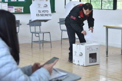 Referencial. Los resultados de las elecciones en segunda vuelta se observan en plataforma del CNE.