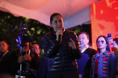 Luisa González lanzó la acusación de fraude desde su sede en Quito.